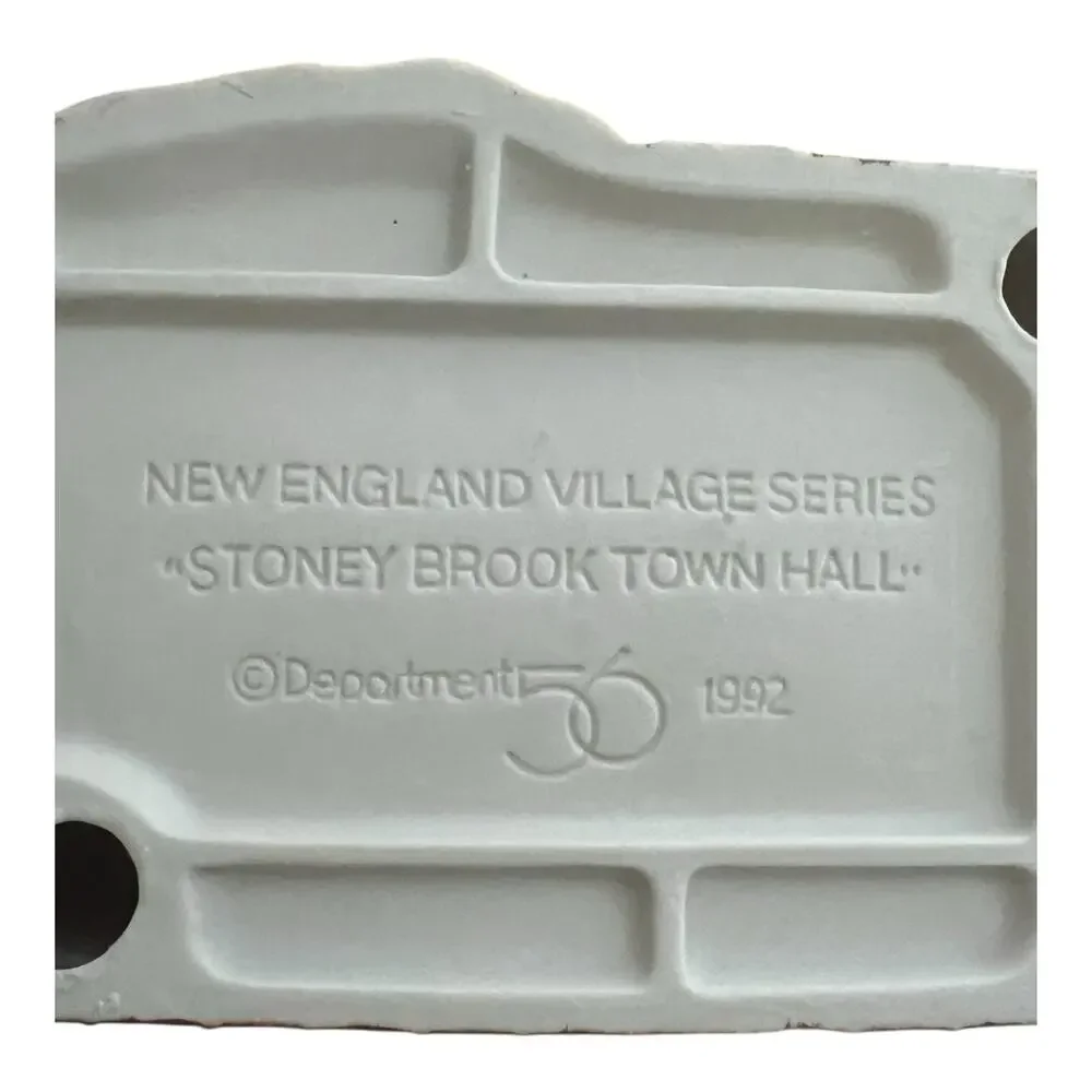 VTG Dept 56 Heritage Village Stoney Brook Town Hall New England Series RETIRED